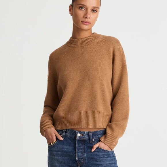 NWT MADEWELL SoftWool Boxy Crewneck Sweater - Picture 5 of 5